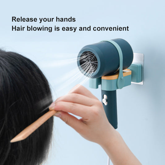 Hair Dryer Rack Toilet Wall-mounted Punch-free Woundable