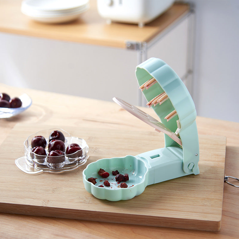 Light Green Cherry Seed Remover For Home Use