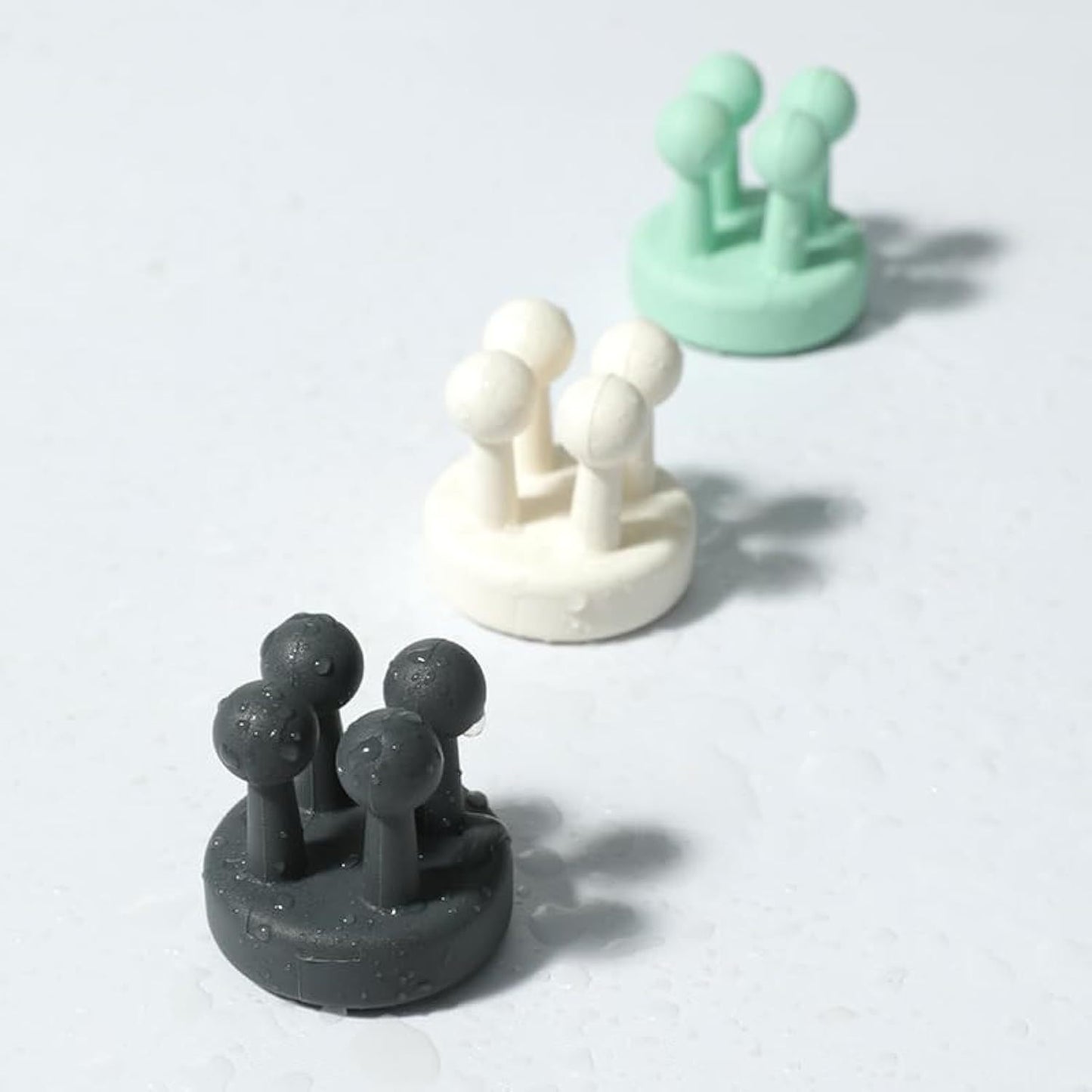 Silicone Toothbrush Holders Multi-Function Waterproof Self-Adhesive Wall Hooks