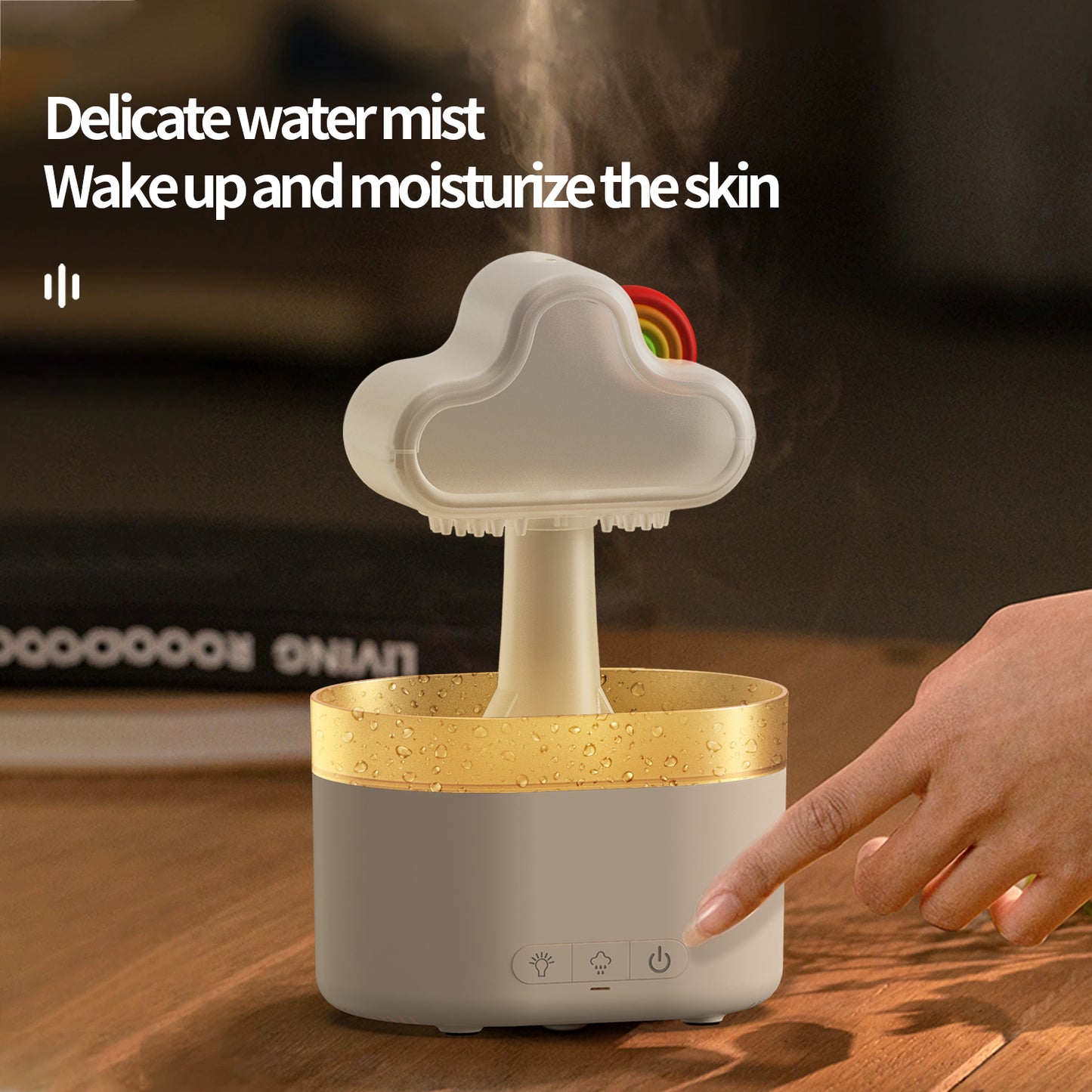 Rainbow After Rain Humidifier Snuggling 500ML Cloud Humidifier