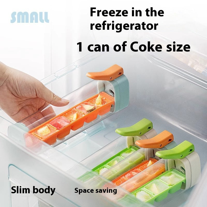 Ice Cube Mold Household Ice Maker Food Grade Press Ice Tray