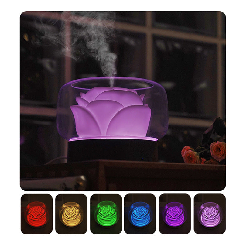 Large Capacity Simple Home Night Light Bedroom Essential Oil Humidifier Aroma Diffuser