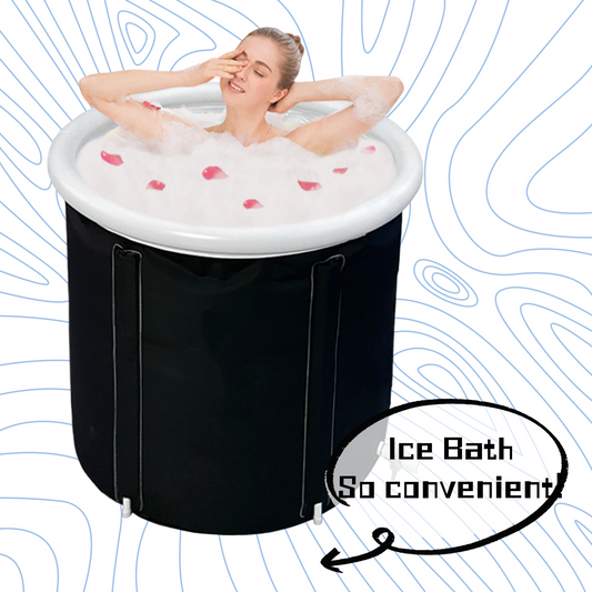 Portable Ice Baths Inflatable Air Ring PVC Bath Bath Household
