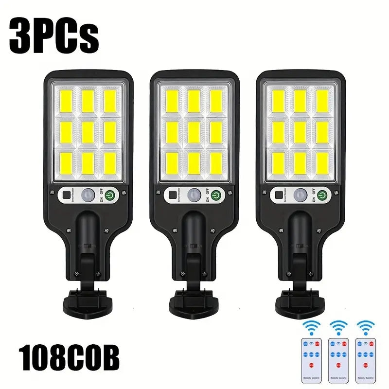 Solar Powered Motion Sensor Outdoor Garden Light