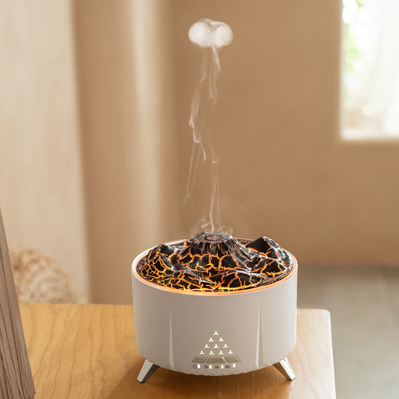 Flame Aroma Diffuser Air Humidifier Home Aromatherapy