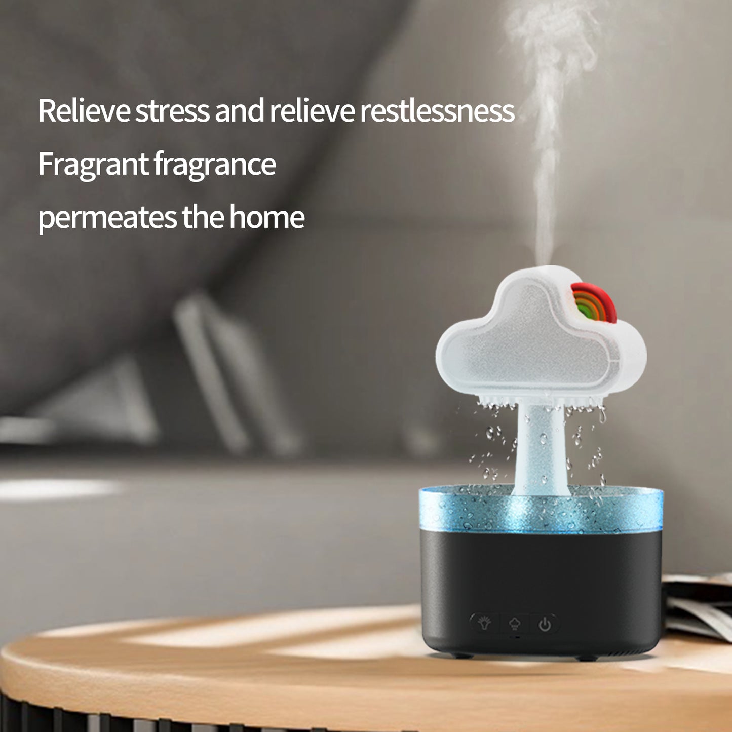 Rainbow After Rain Humidifier Snuggling 500ML Cloud Humidifier