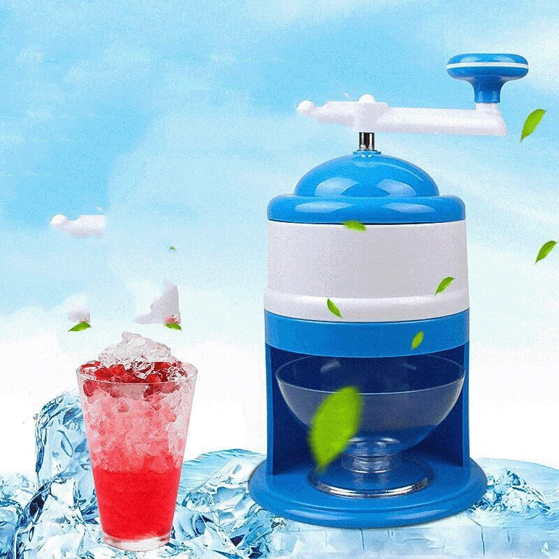 Portable Manual Ice Crushers Hand Crank Ice Shaver Shave Ice