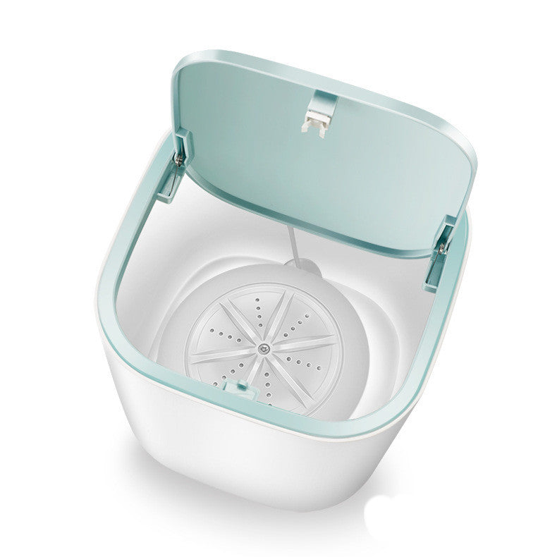 Household Small Laundry Bucket Mini Turbo Table Washing Machine