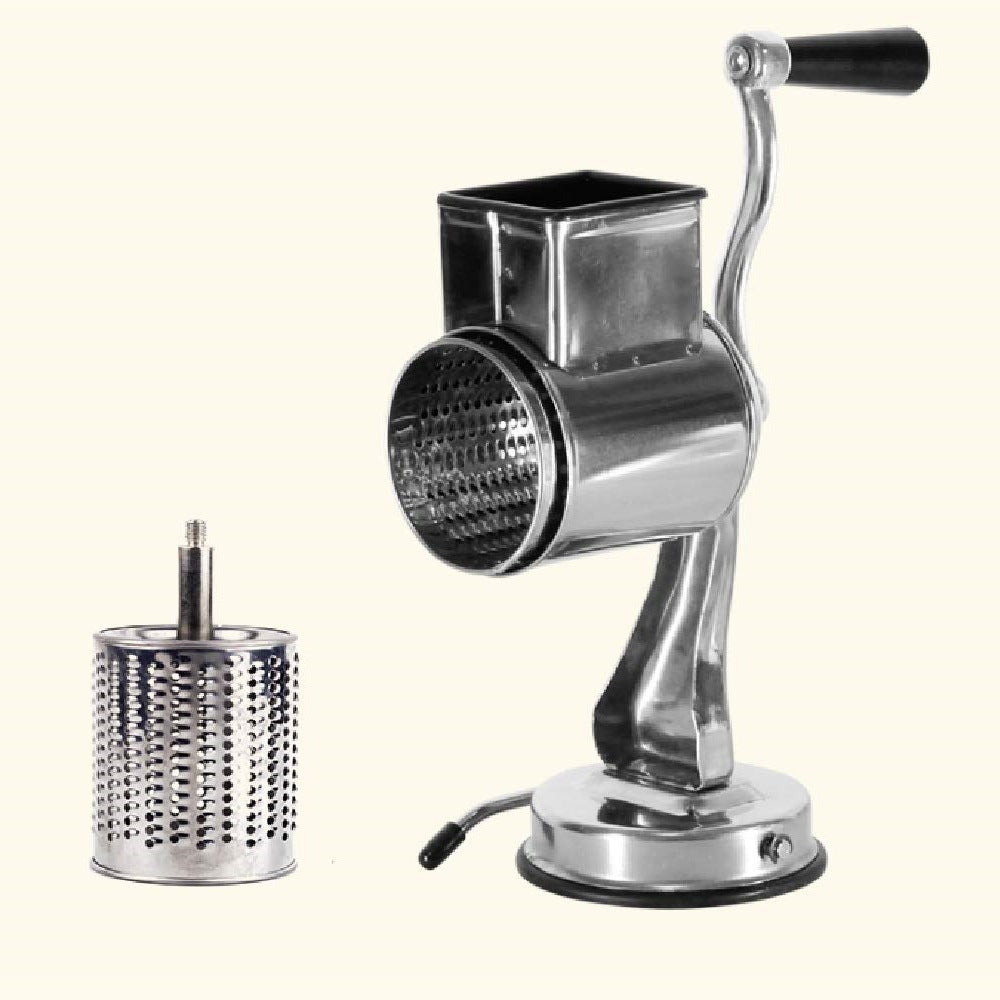 Multifunctional Stainless Steel Rotary Cheese Grater