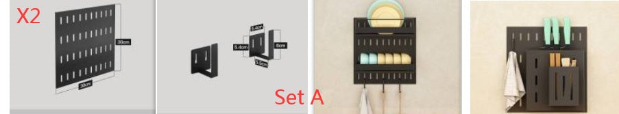 Stainless Steel Kitchen Wall Mounted Kitchen Storage