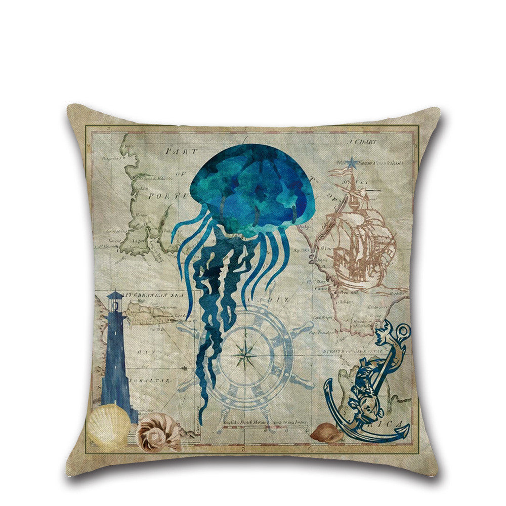 Marine Life series pillow cases