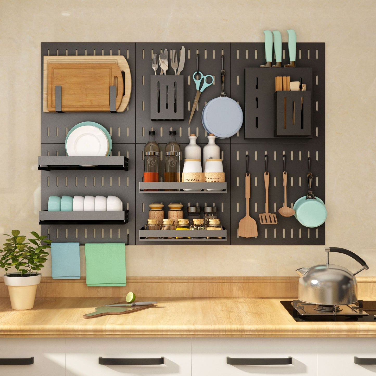 Stainless Steel Kitchen Wall Mounted Kitchen Storage
