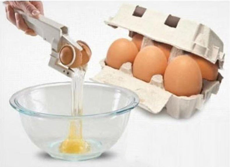 Egg Shell Cracker Handheld Plastic Egg Breaker Egg Opener