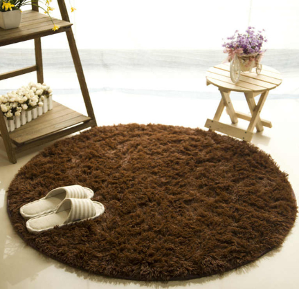 Fluffy Round Rug Carpets For Living Room Decor Faux Fur Carpet