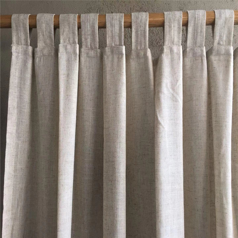 Blackout floor curtains