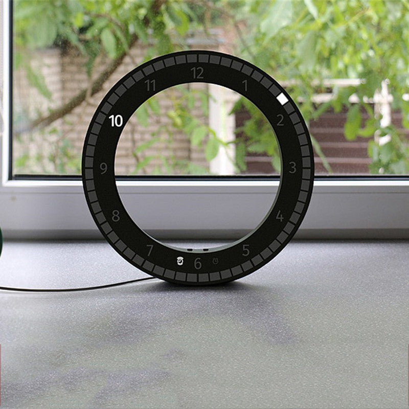 LED Digital Wall Clock Dual-Use Dimming Digital Circular Clocks