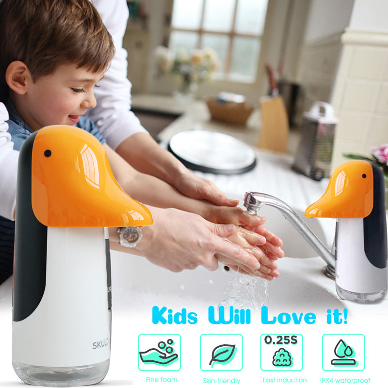 Cartoon Penguin Children's Automatic Induction Hand Soap