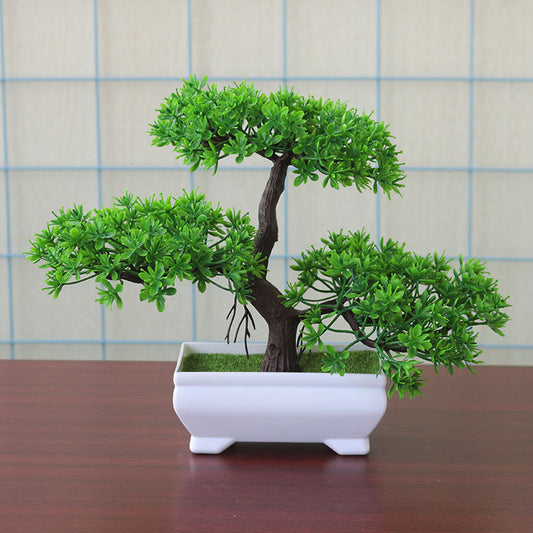 Decorative artificial plant bonsai