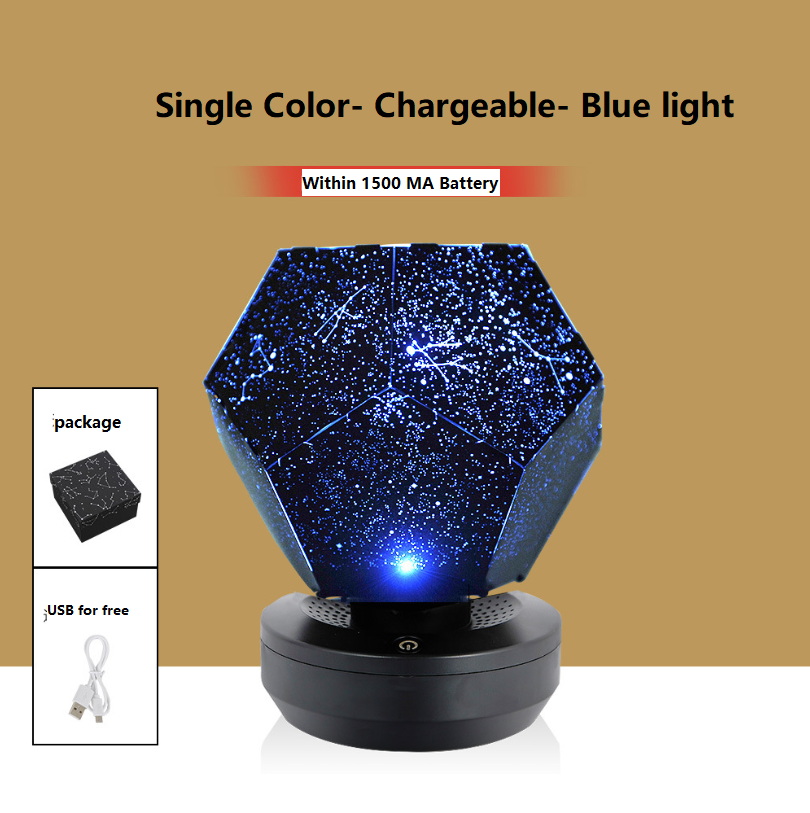 LED Starry Sky Projector Night Lights 3D Projection Night Lamp