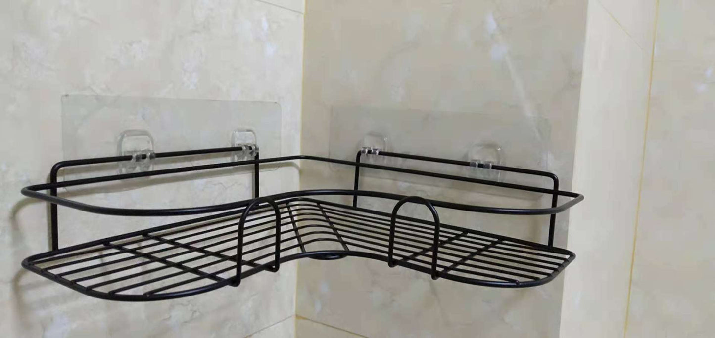 Punch-free Wall Bathroom Storage Rack Kitchen Corner