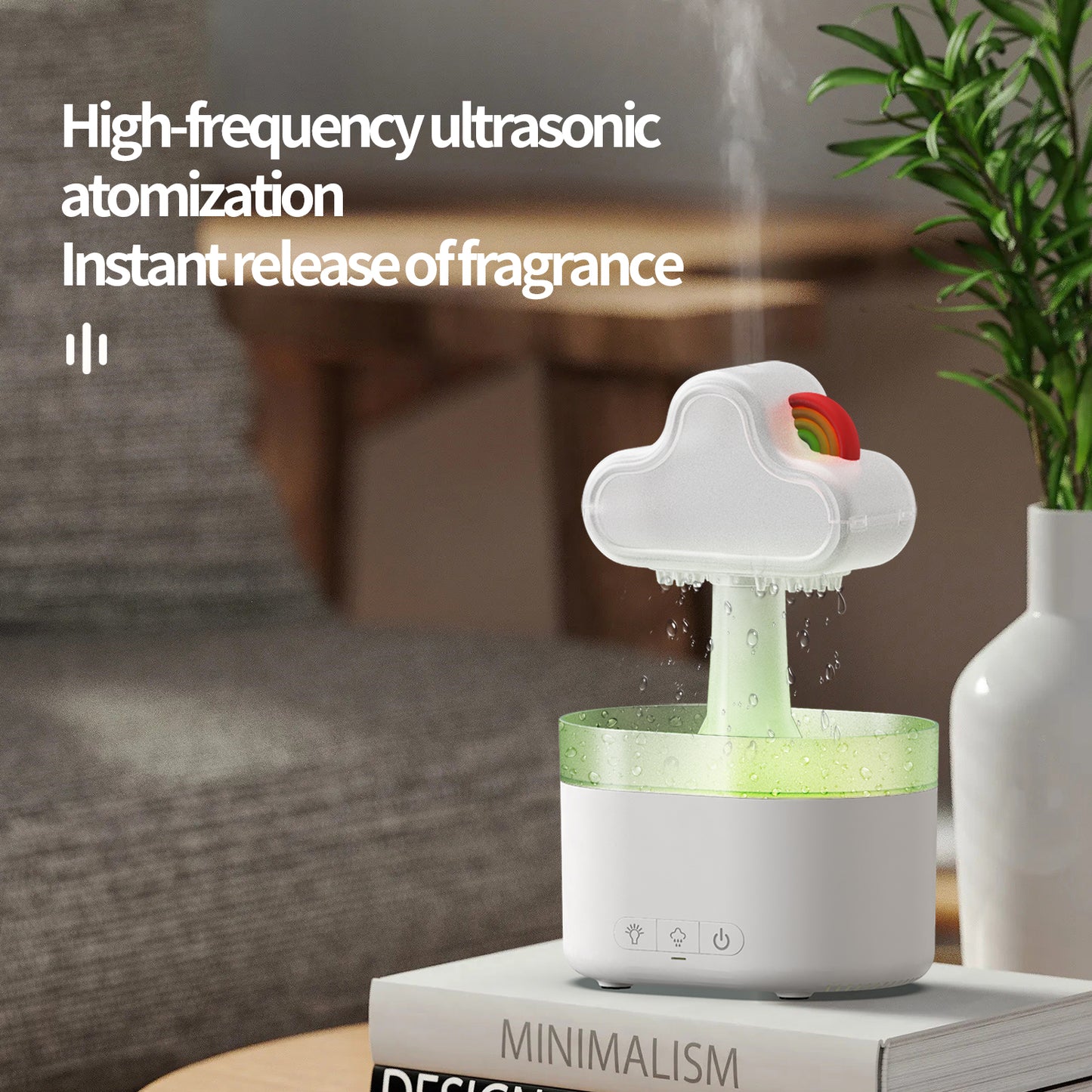 Rainbow After Rain Humidifier Snuggling 500ML Cloud Humidifier