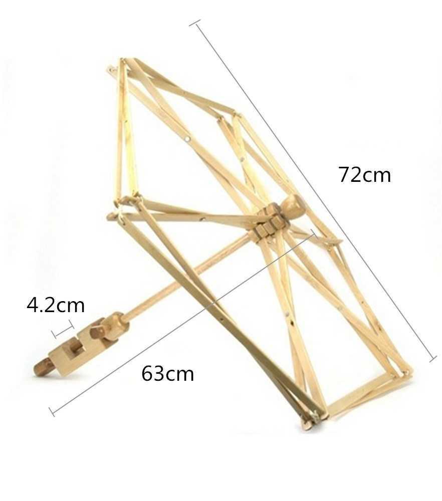 Hand Operated Cable Needle Wool Winding Machine Handheld