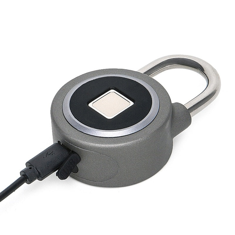 Smart lock fingerprint padlock mobile phone APP control Bluetooth