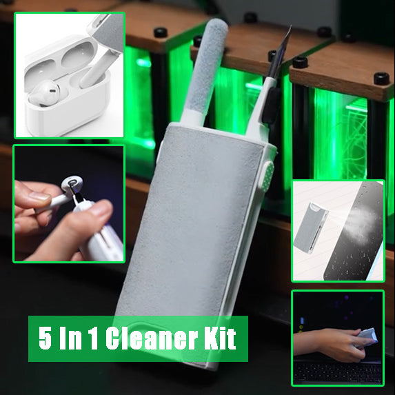 5 In 1 Screen Cleaner Kit Cleaning Brush