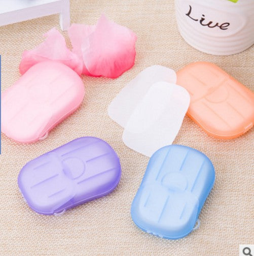 New Convenient Boxed Disposable Mini Soap Tablets