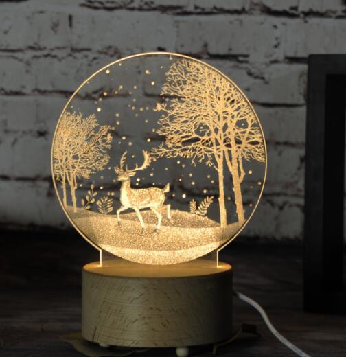 Cute Jellyfish Lamps Romantic LED Touch Children Lights Night Light