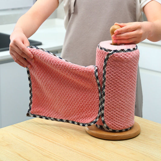 Dish Cloth Clean, Absorbent, Non-Oily, Non-Linting Dish Towel, Scouring Pad