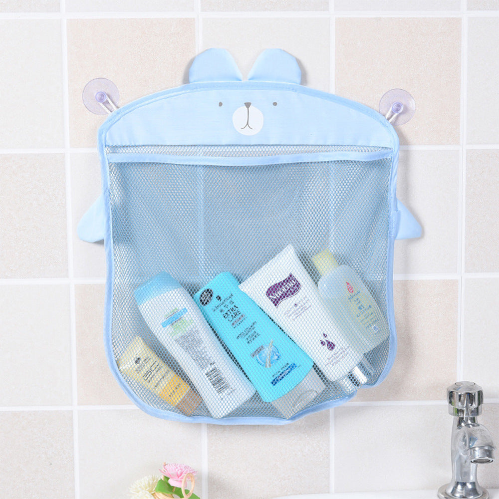 Cartoon Mesh Hanging Bag For Children's Bathroom