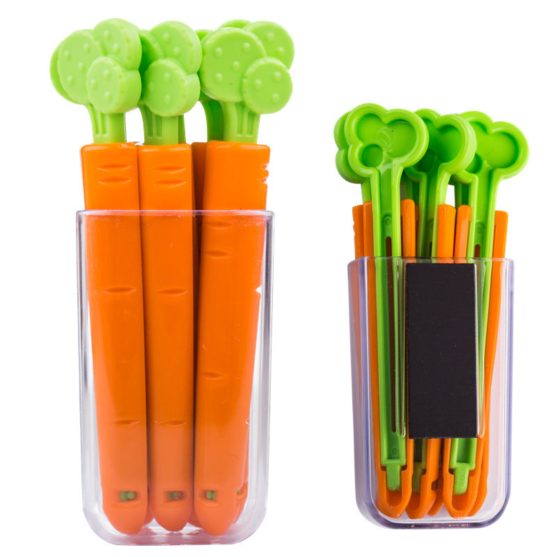 Bags Clip Carrot Sealing Clamp Plastic Bag Sealer