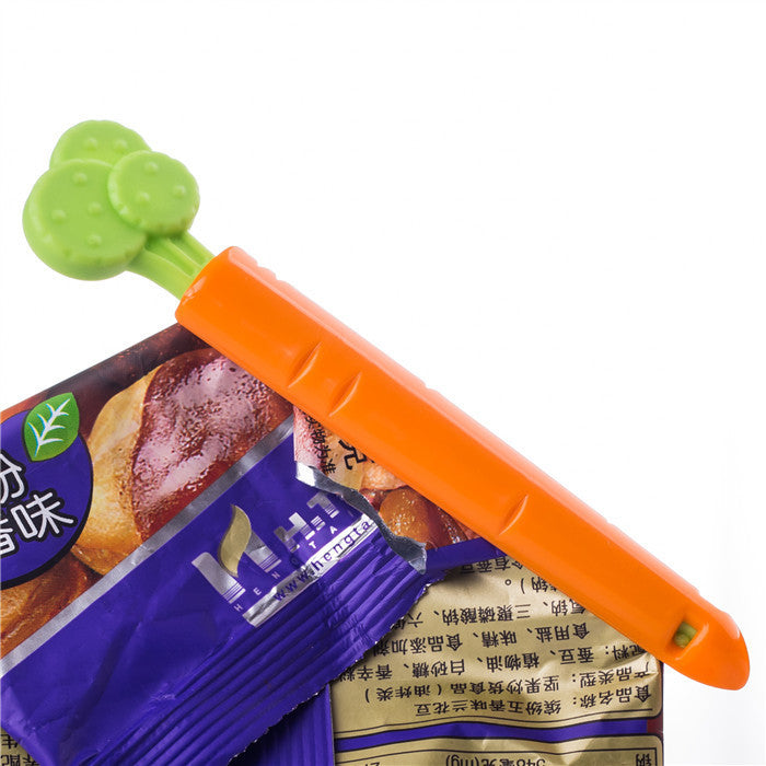 Bags Clip Carrot Sealing Clamp Plastic Bag Sealer