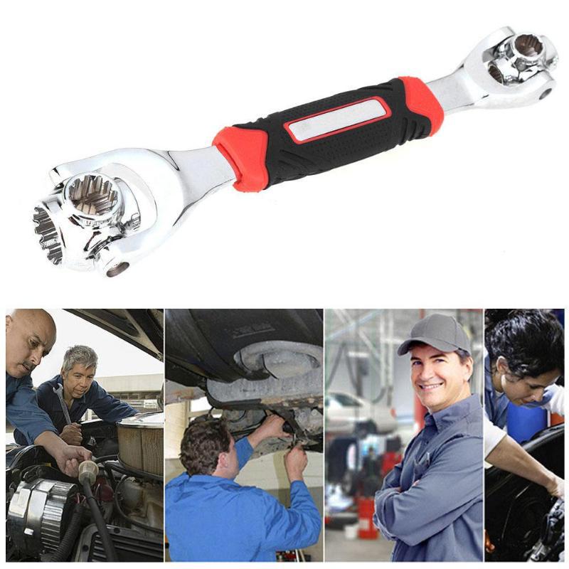 48-In-1 8-In-1 360-Degree Rotating Multifunctional Socket Wrench