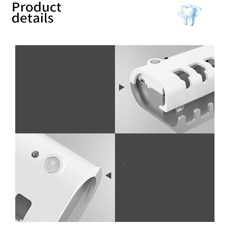 Smart Toothbrush Sterilizer Ultraviolet Sterilization Perforation