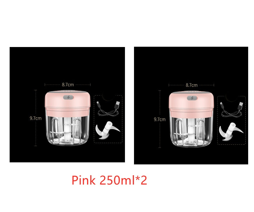 Wireless Mini Baby Food Supplement Electric Garlic Pressing