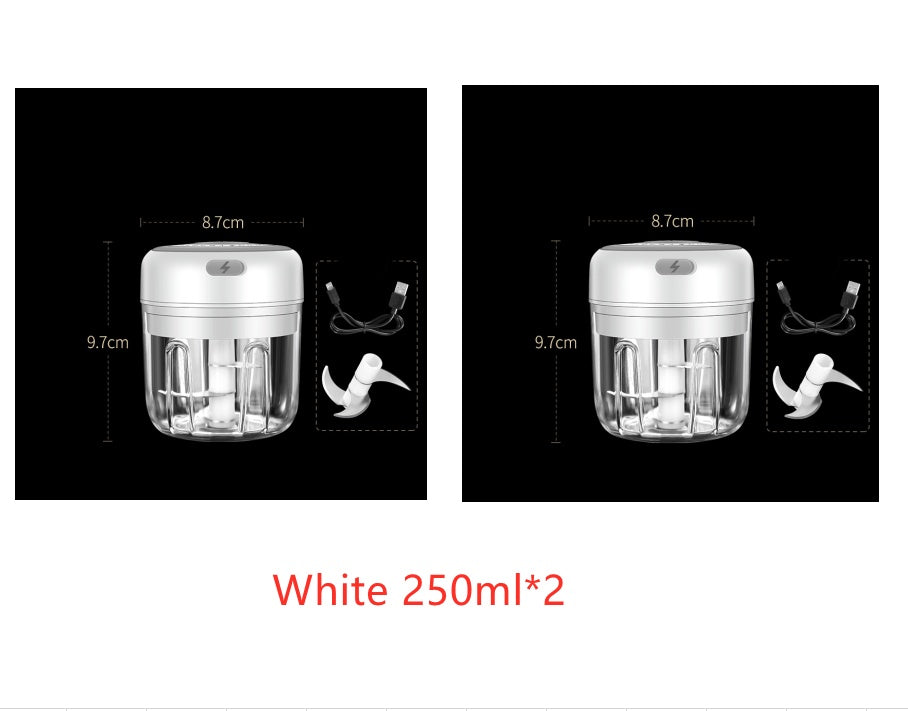 Wireless Mini Baby Food Supplement Electric Garlic Pressing