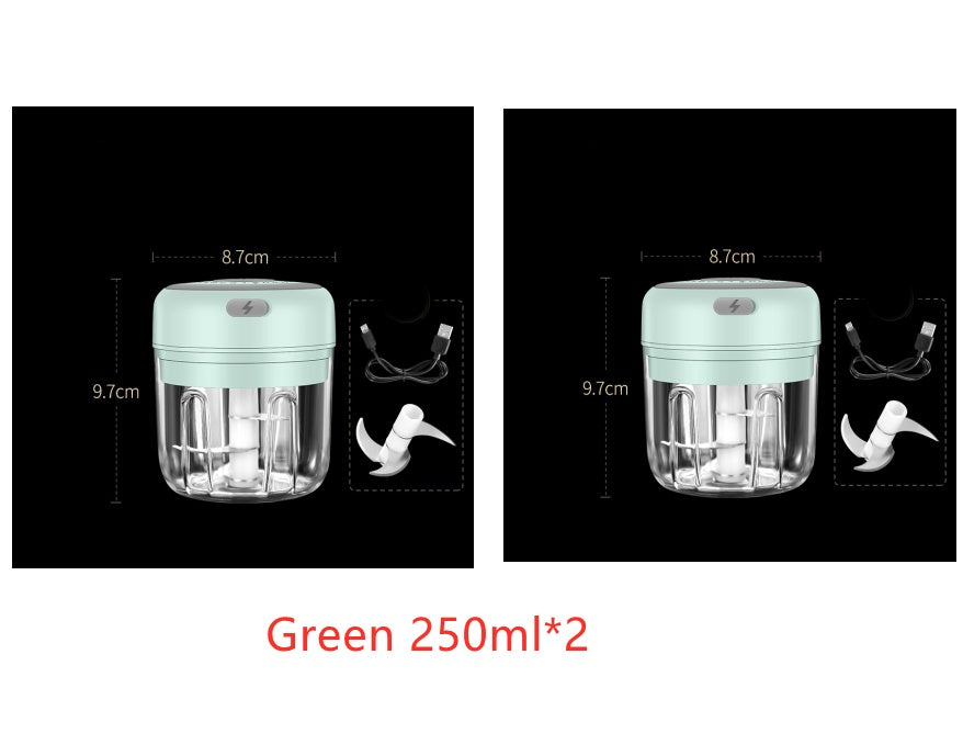 Wireless Mini Baby Food Supplement Electric Garlic Pressing