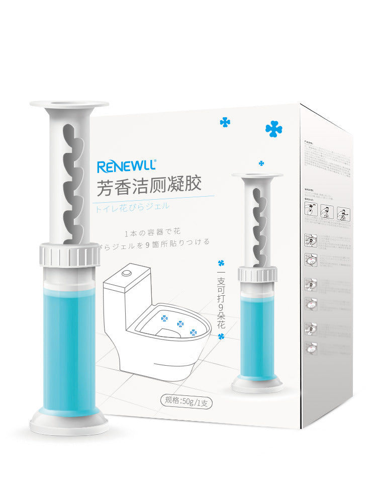 Natural Aroma Fragrance Flower Gel Cleaner Detergent