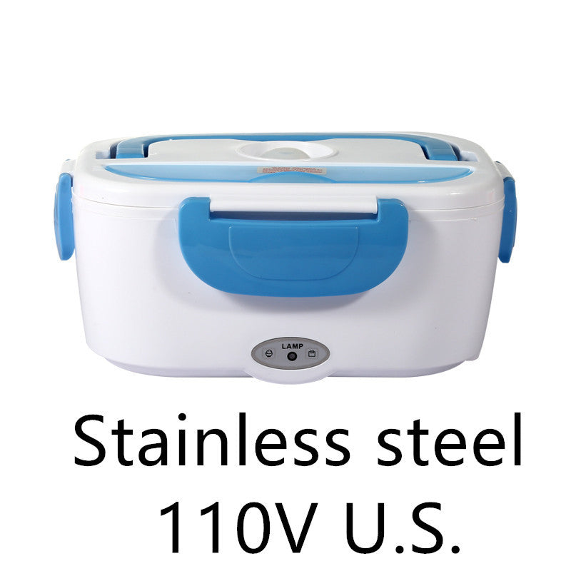 Kitchen Electric Heated Lunch Box Stainless Steel