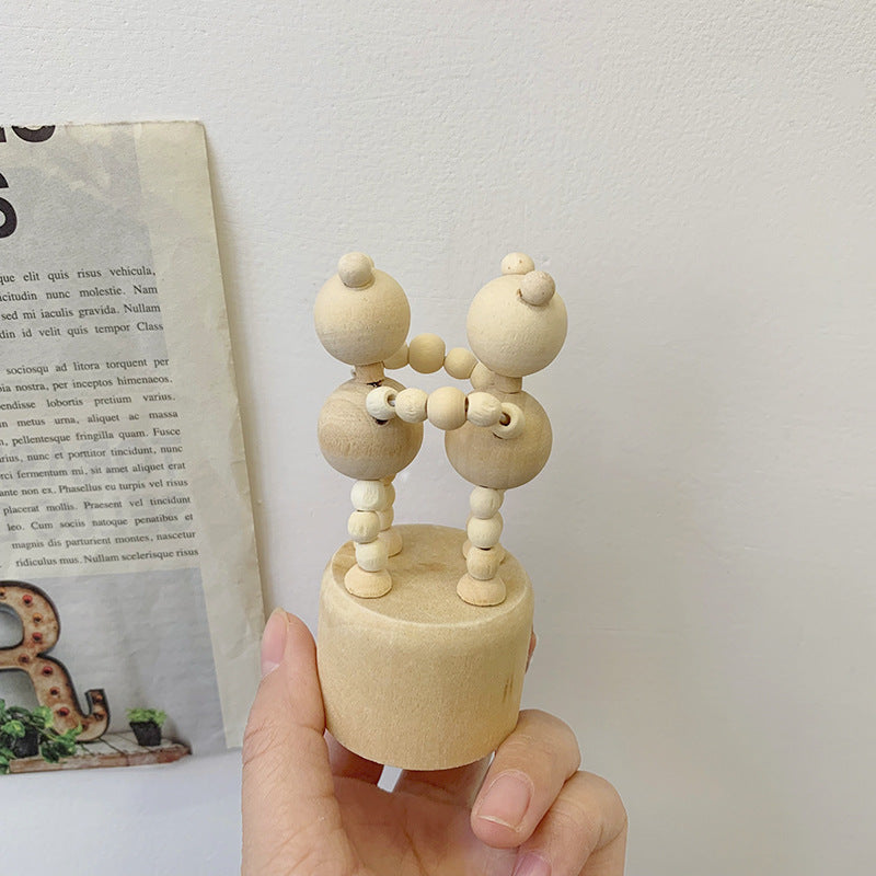 Creative Cool Wood Animal Ornaments Decorations