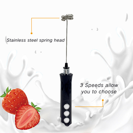 New Product Rechargeable Electric Milk Frother Stainless Steel