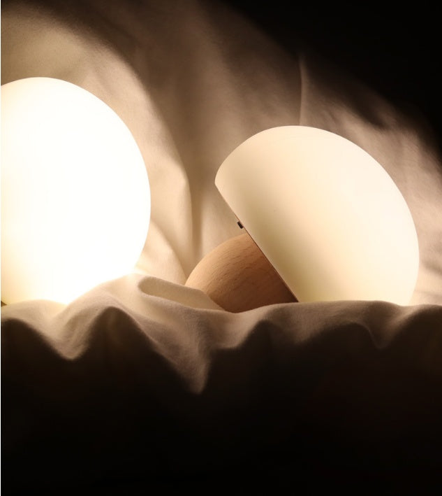 Silicone LED Night Lamp Brightness Adjustable Mushroom Night Light