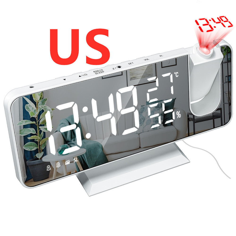 Multifunctional Radio Projection Alarm Clock