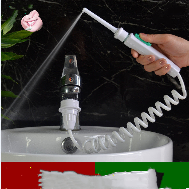 Faucet Flushing Device Teeth Washing Device Water Floss