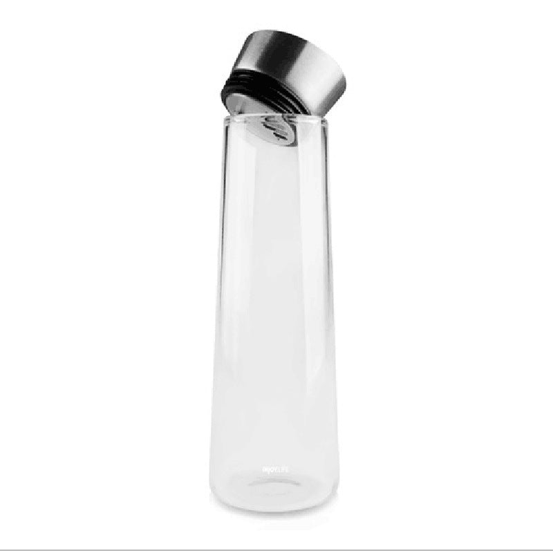 Cool Water Bottle Stainless Steel Head Cover Household Cool White