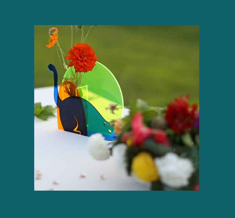Table Modern Vase Nordic Fashion Creative Acrylic Chic