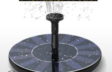 Solar Fountain  Water  Outdoor Garden Circular Floating