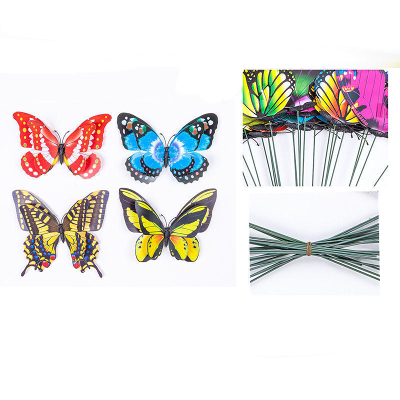 Simulation Stereo Butterfly Plastic dragonfly Plug